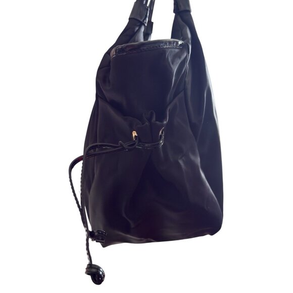 Kate Spade New York Stevie Black Nylon Double Handle Zipper Closure Diaper Bag - Picture 5 of 14